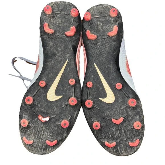 Nike 6Y Mercurial Vapor 12 Club Soccer Cleats Grey/Light Crimson Football Size‎ - Picture 6 of 6